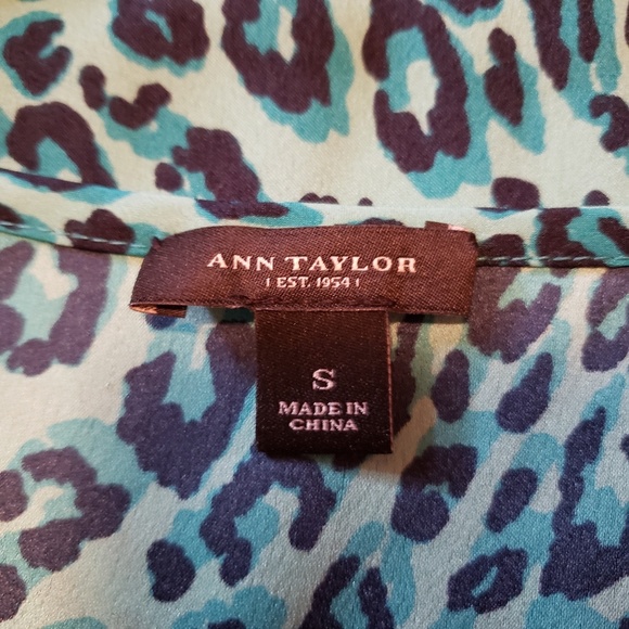 Ann Taylor Leopard Print Tank Top - Picture 4 of 6